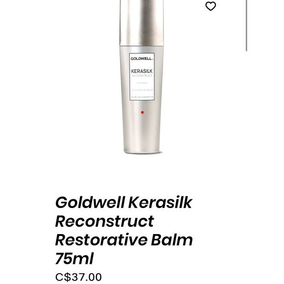 NEW GOLDWELL KERASILK RECONSTRUCT RESTORATIVE BALM - Picture 2 of 3